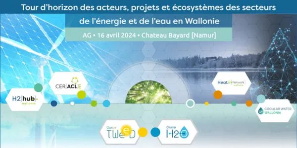 Tour d’horizon des acteurs, projets et écosystèmes des secteurs de l'énergie et de l'eau en Wallonie 