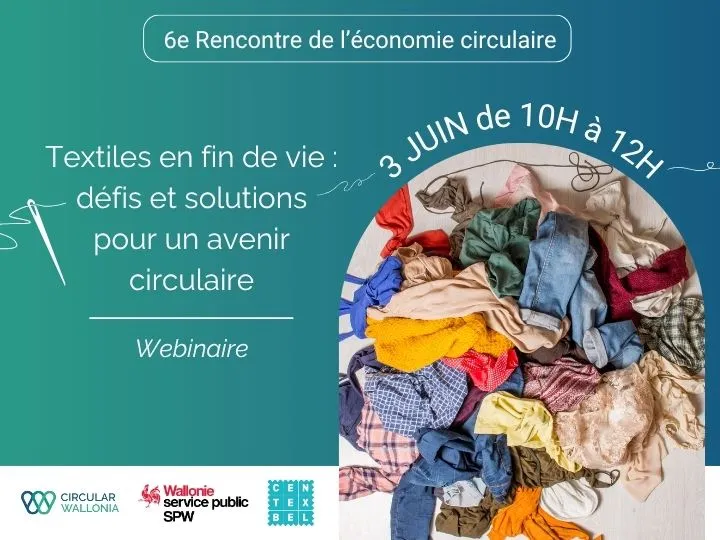 Revivez la 6e rencontre de l'économie circulaire sur les textiles en fin de vie