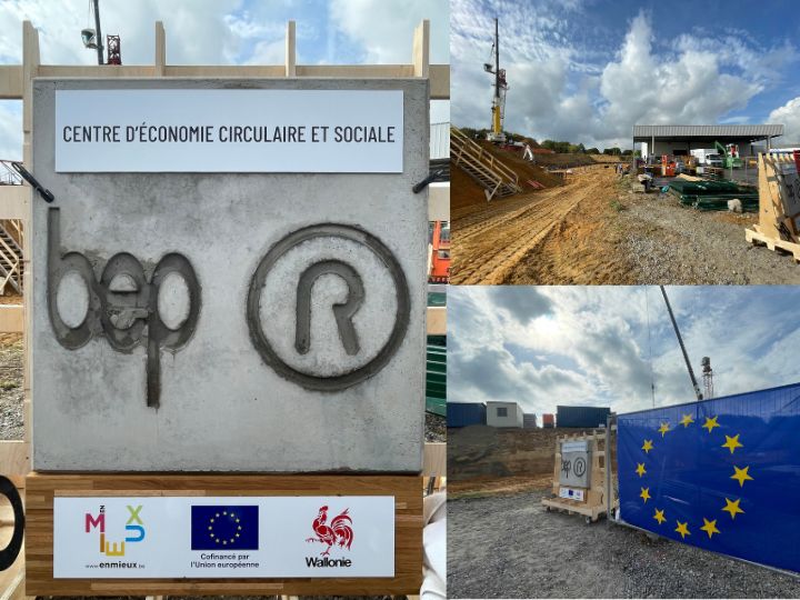 Création d’un Centre d’économie circulaire et sociale à Rhisnes : encore plus de recyclage et de réemploi pour la Ressourcerie Namuroise
