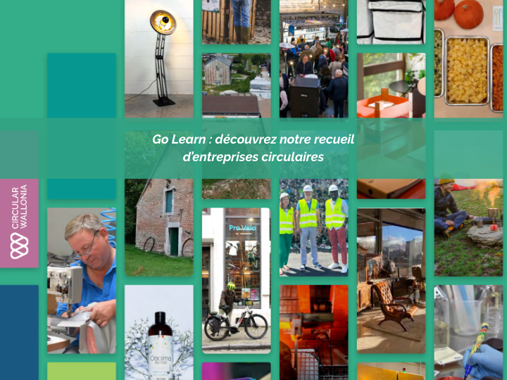 Go Circular 2 : Laissez-vous inspirer par des entreprises wallonnes circulaires et innovantes