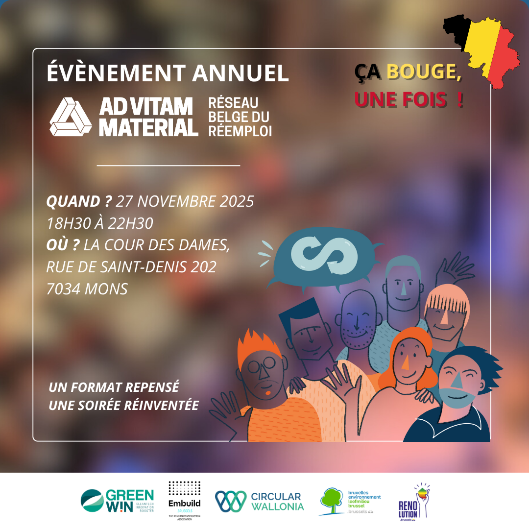 Affiche Évènement annuel du réseau AD VITAM MATERIAL