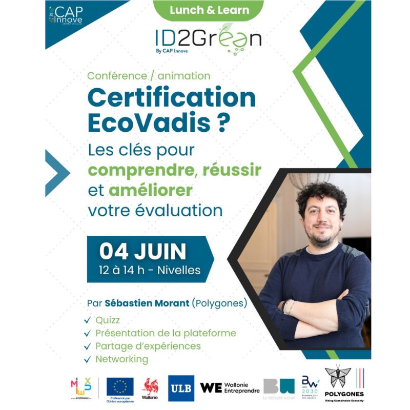 Affiche Faites passer votre démarche durable au niveau supérieur avec EcoVadis ! 