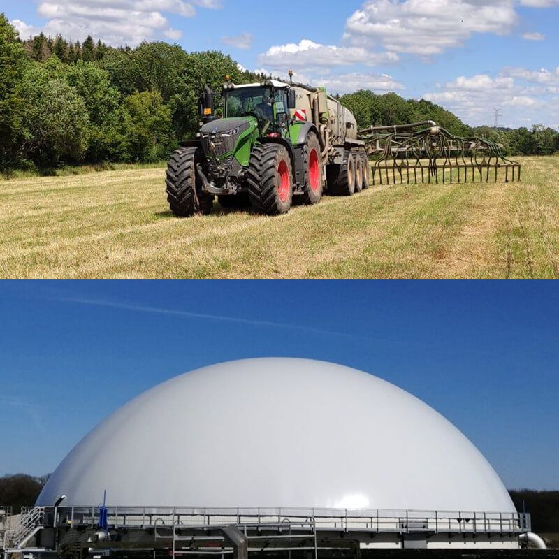 Affiche Tour de la Biométhanisation : visite de la Ferme de la Faascht
