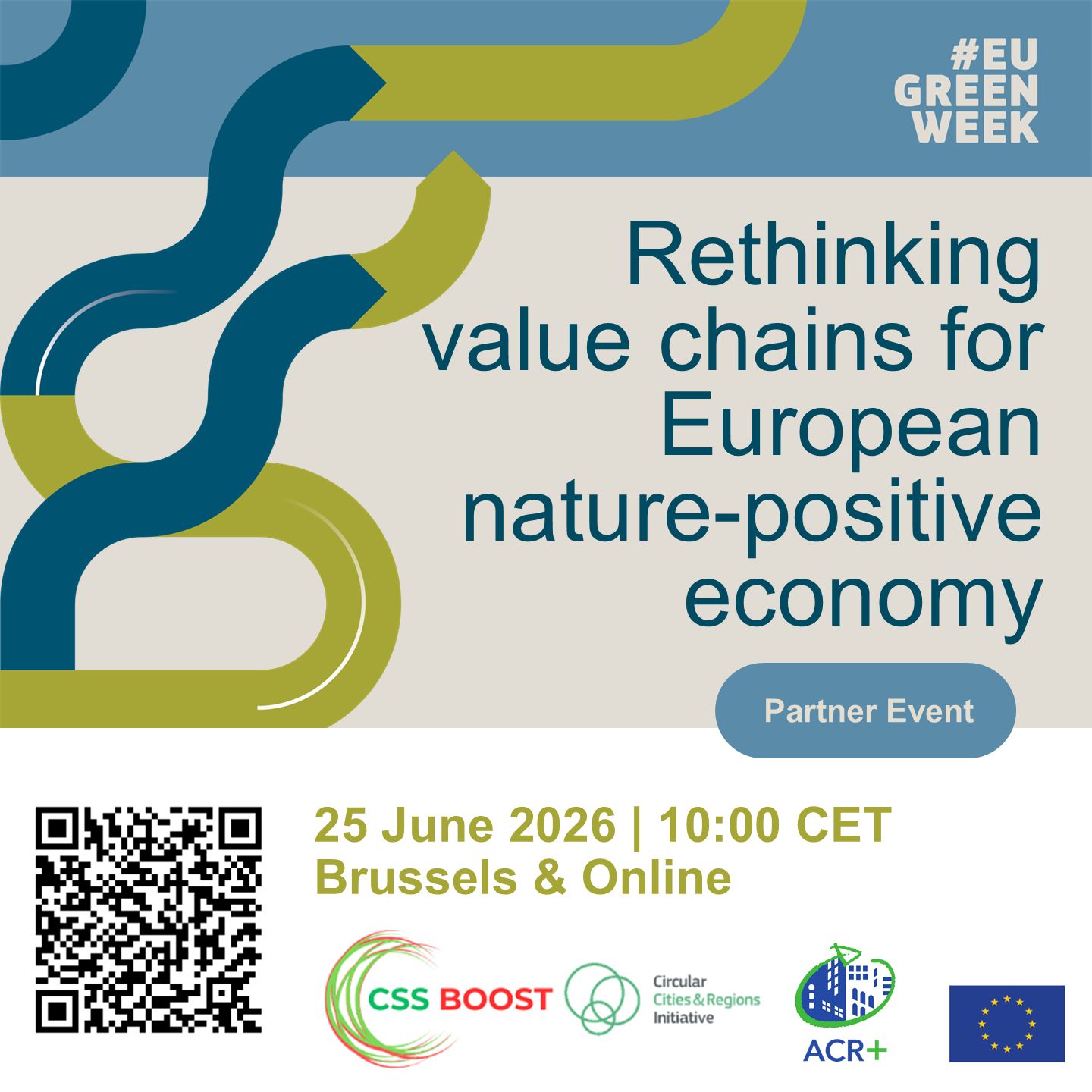 Affiche Rethinking value chains for European nature-positive economy