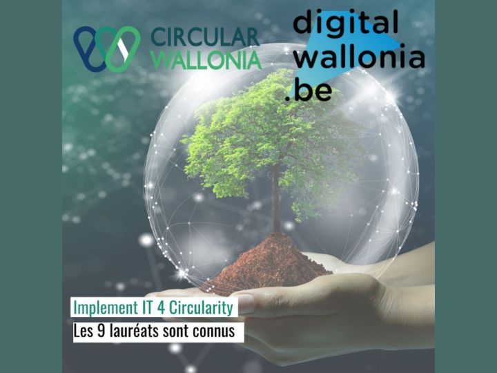 Appel à projet « Implement IT 4 Circularity » : 9 lauréats