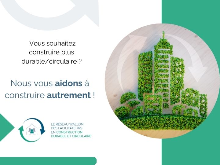 Lancement d’un réseau de facilitateurs en construction/rénovation durable et circulaire