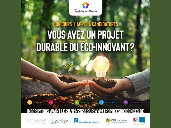 Les Trophées Incidences reviennent en Brabant wallon pour une huitième édition !
