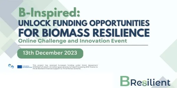Event online B-Resilient : débloquez des opportunités de financement pour la résilience de votre biomasse