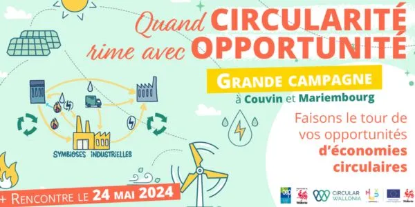 Quand circularité rime avec opportunité ! Grande campagne à Couvin et Mariembourg