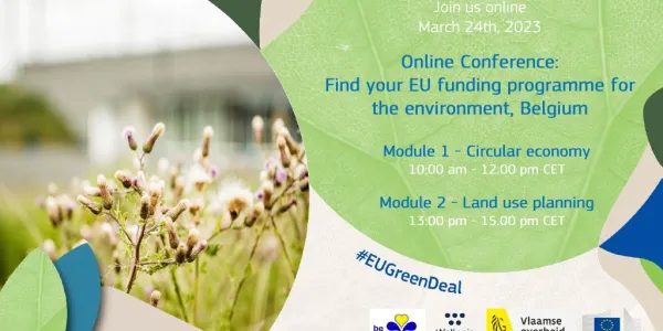Conférence en ligne sur le financement européen de l'environnement 