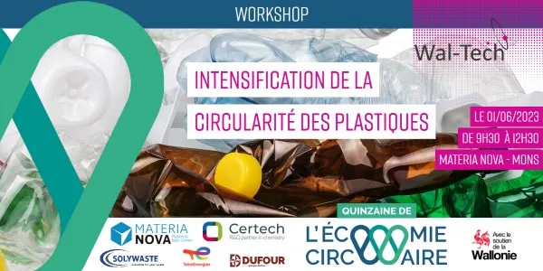 Intensification de la circularité des plastiques