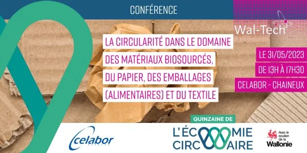 La circularité dans le domaine des matériaux biosourcés, du papier, des emballages (alimentaires) et du textile