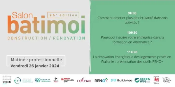 Workshops Embuild au Salon Batimoi