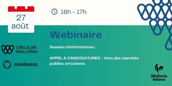 Session d'information : Appel à candidatures "vers des marchés publics circulaires"