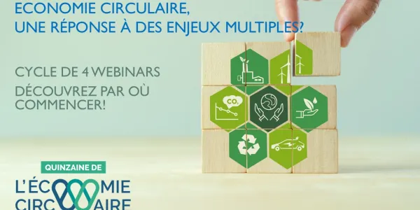 Economie circulaire, une réponse à des enjeux multiples. Par où commencer ?