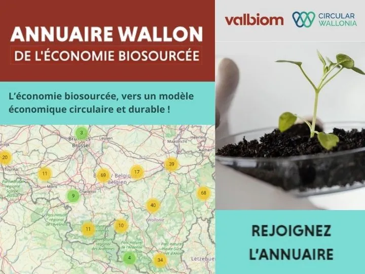 Un annuaire de l'économie biosourcée : un outil de référencement des acteurs wallons