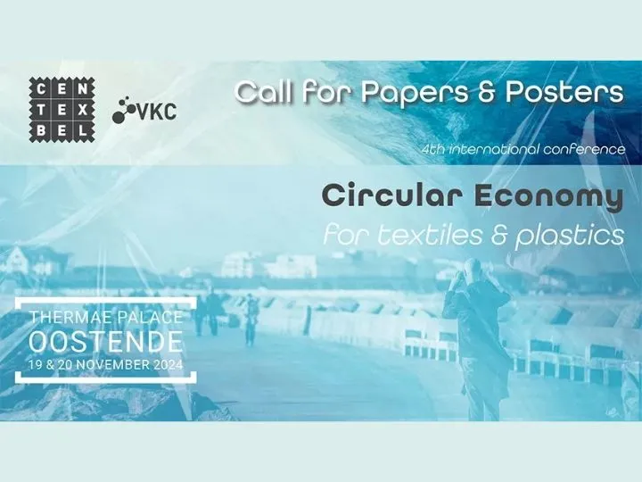Appel à participation : The 4th international conference on a "Circular Economy for Textiles & Plastics"