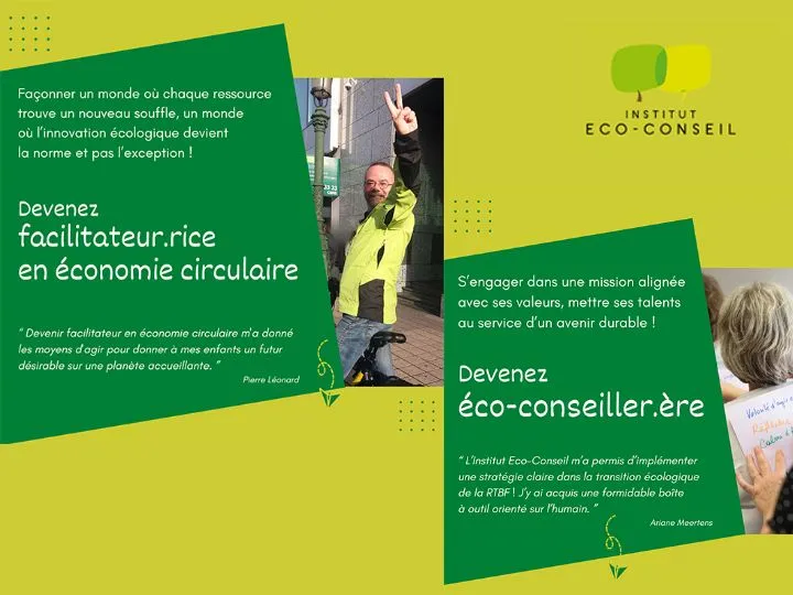 Envie de vous former en tant que facilitateur.trice en économie circulaire ou en éco-conseiller.ère ?